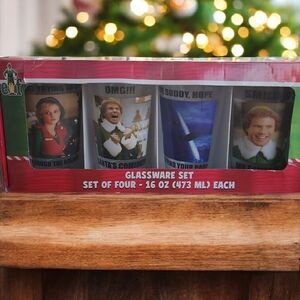 Elf Movie Holiday Glassware Set - Multicolor